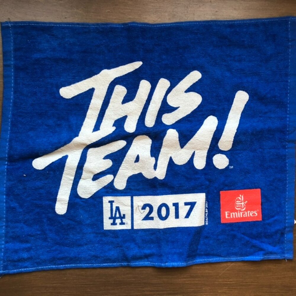 Dodgers 2017 playoff rally towel
